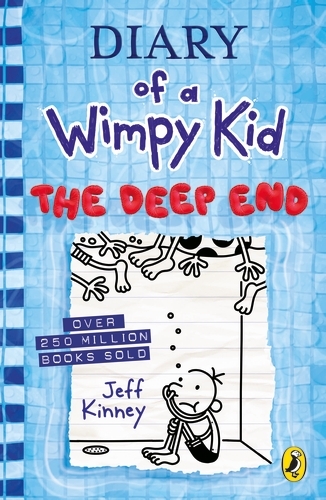 Book cover of #15 - Diary of a Wimpy Kid: The Deep End (Book 15) by Jeff Kinney